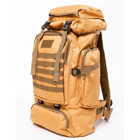 Армійський рюкзак тактичний 70 л Водонепроникний туристичний рюкзак