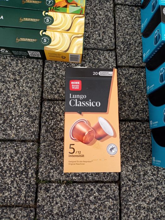 Kapsułki do ekspresu Nespresso.