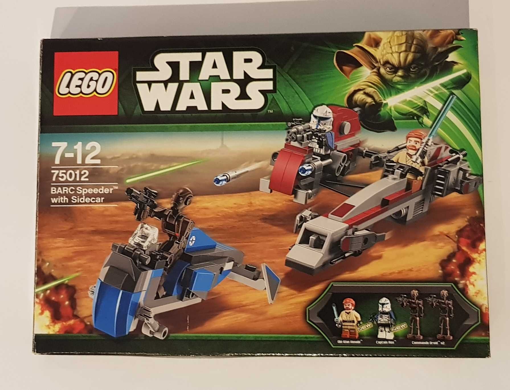 Lego Clone Wars BARC Speeder with Sidecar 75012