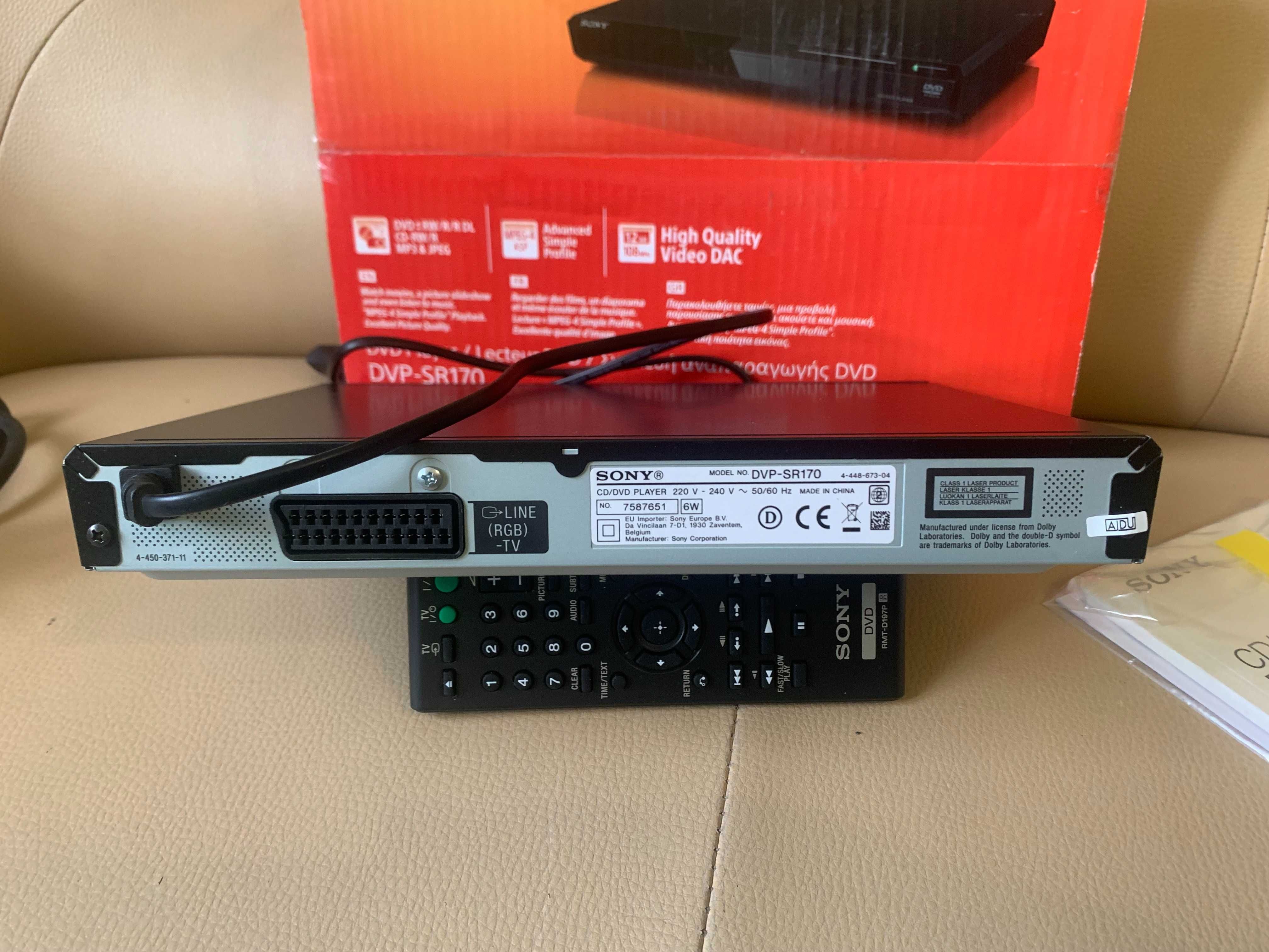 Odtwarzacz SONY BVP-SR170 DVD Zestaw Stan Jak Nowy