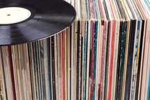Discos de vinil para decoração