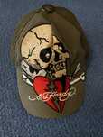 кепка ed hardy зелена