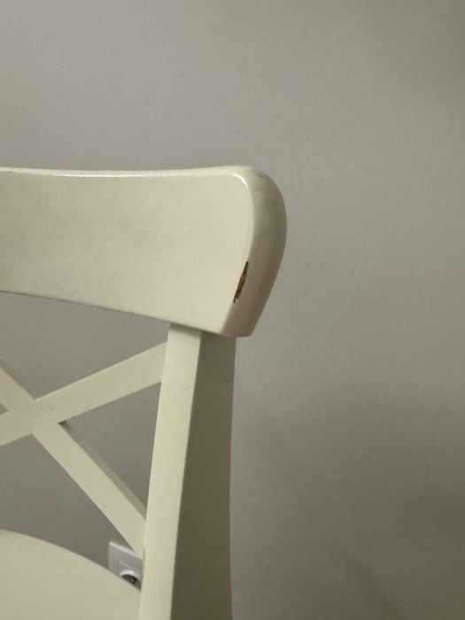 Krzesełko Ikea Ingolf białe