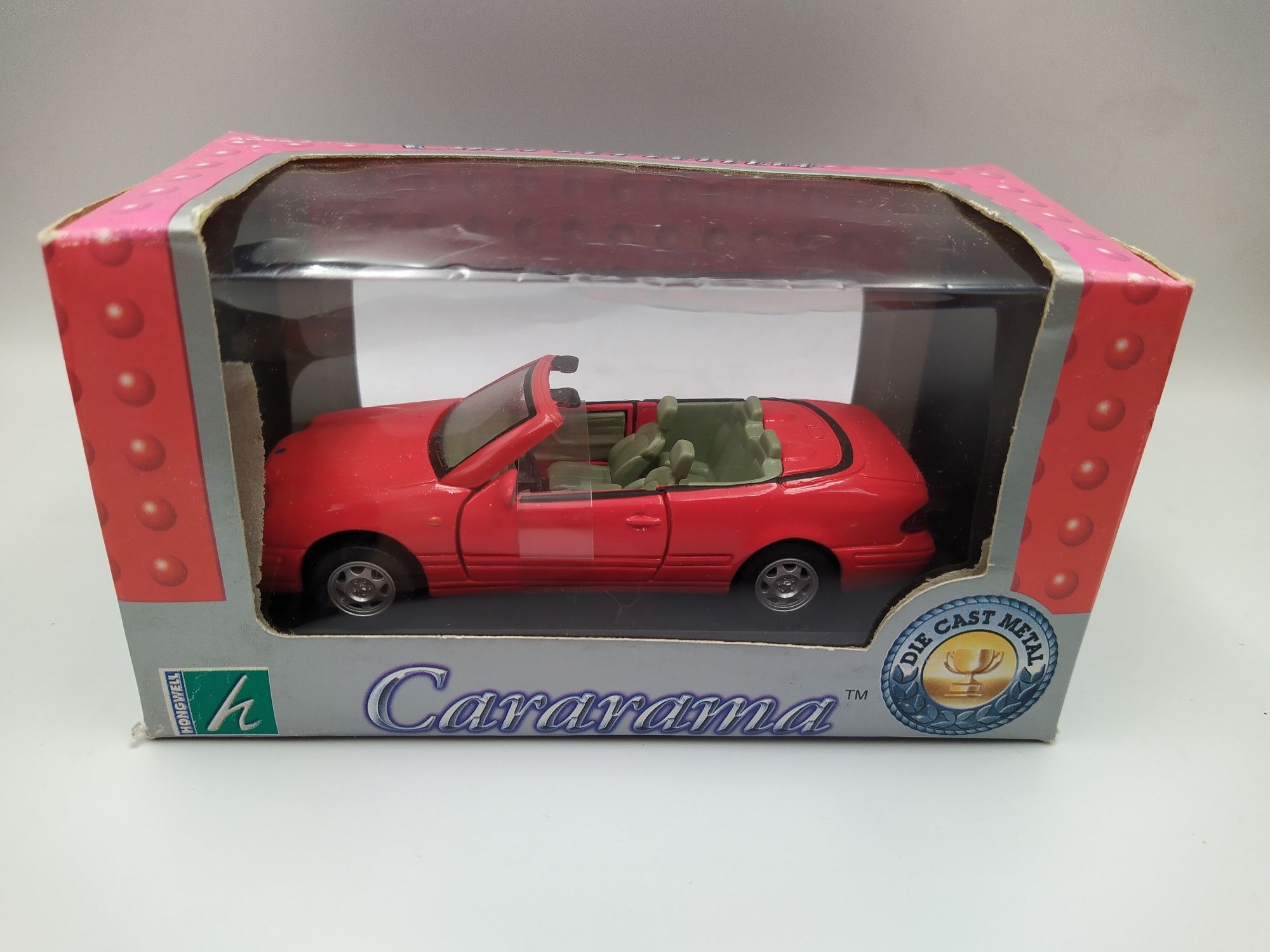 Mercedes Benz CLK 320 cabriolet Skala 1:43 Hongwell Cararama