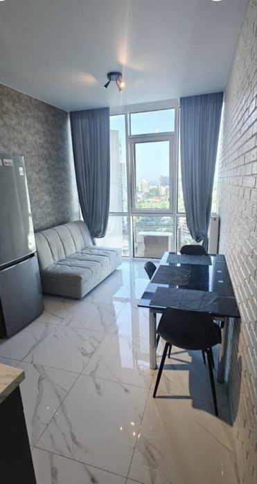 Аренда 1 ком кв "евродвушка"  ЖК "Кадорр" 26я Жемчужина Аркадия