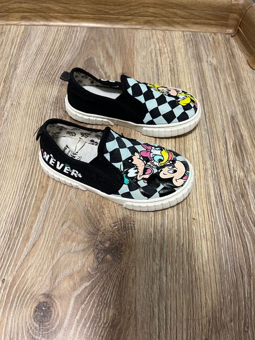 Слипоны Zara мокасины кеды 26 16см