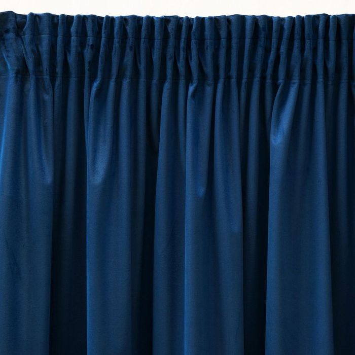 Zasłona 140x270 Dekoracyjna Pierre Cardin Sibel Taśma Granat