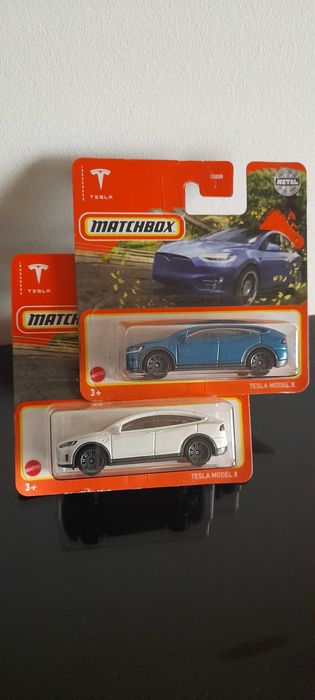 Tesla model x da matcbox