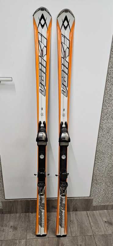 Narty Volkl Racetiger RC 175cm + wiązania Marker - idealne, jak nowe