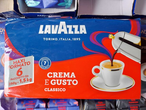 Кава мелена Lavazza Crema e Gusto Classico 250 грм. Італія! (опт.)
