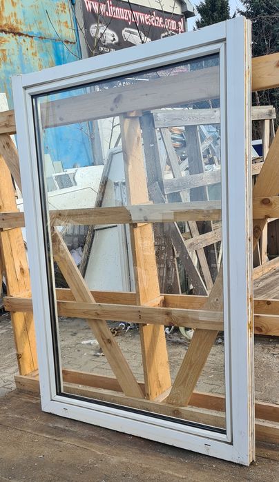 OKNA KacprzaK OKNO PCV 124X170 Używane Plastikowe  Lider Okna OLX