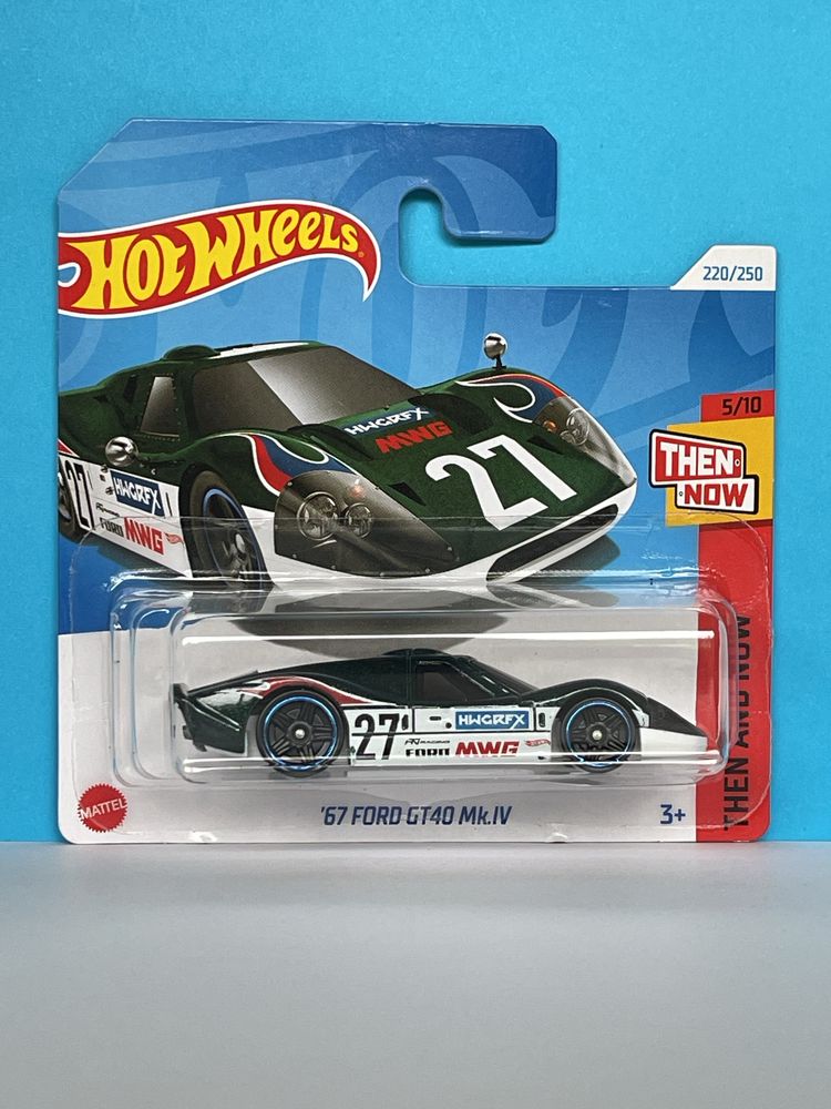 Hot Wheels Ford GT 40 Mk IV - NOVO e RARO