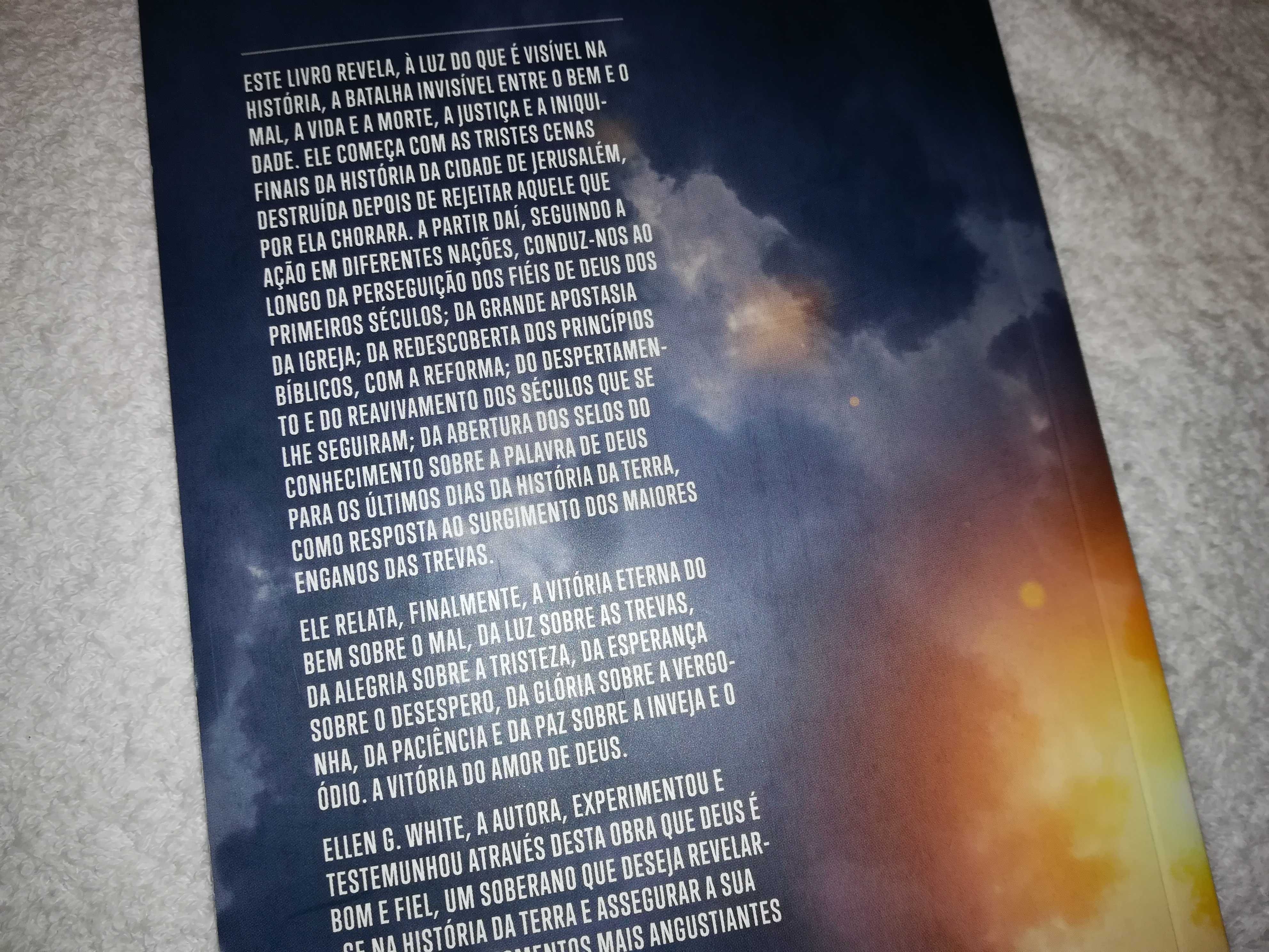o grande conflito (ellen g. white) 5ª edição 2022 livro