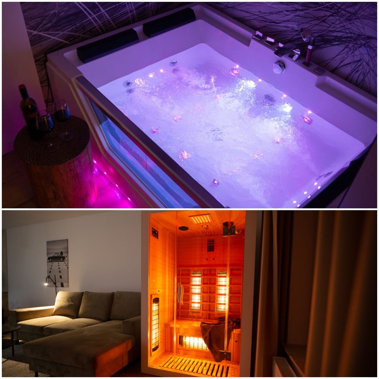 Apartament Jacuzzi & Sauna Chillout