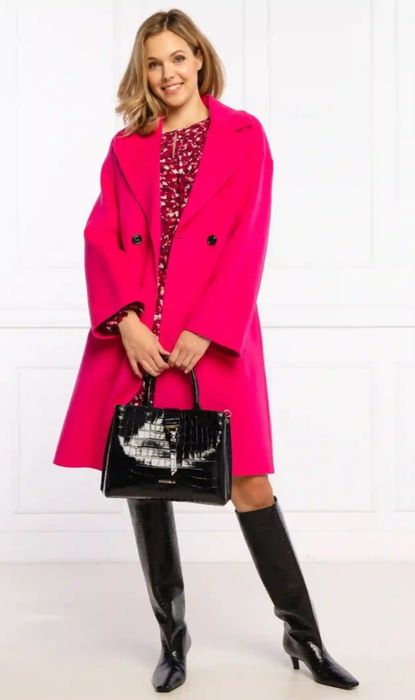 Marella - płaszcz wełniany - roz 38