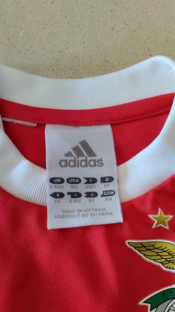 Equipamento Benfica para Bebé