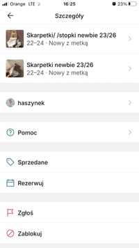 Skarpetki newbie 23-26