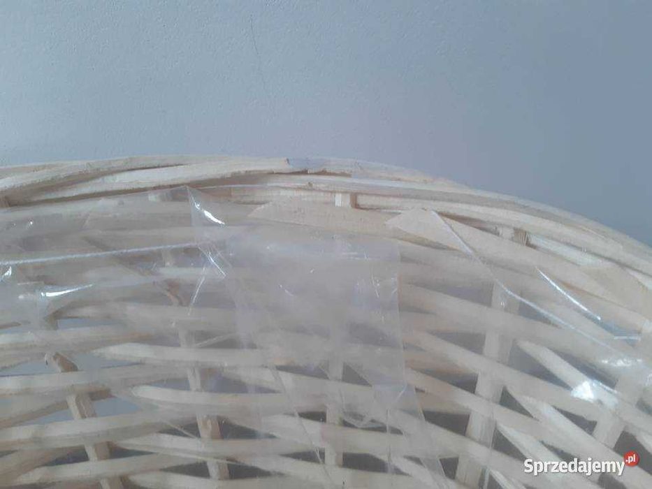 Kosz wiklinowy z rączką Kosz prezentowy Koszt ekspozycyjny