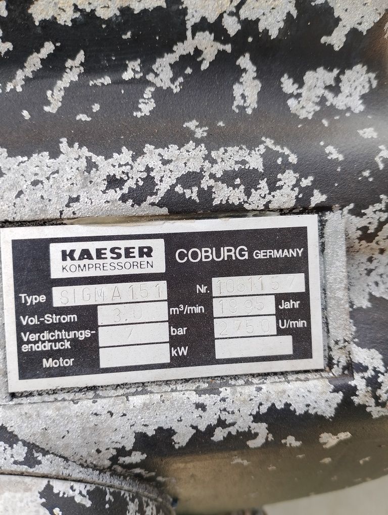 Kompresor śrubowy ecoair f30 piaskarka deutz 1011