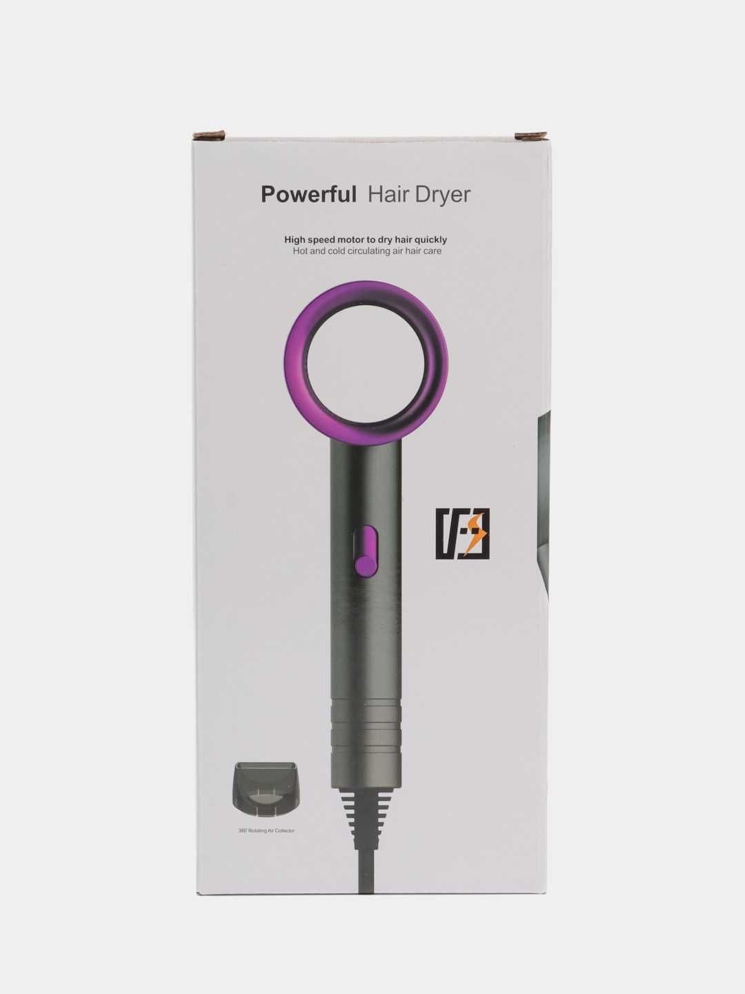 Фен для сушки и укладки волос с концентратором LY-335 2000 Вт Grey