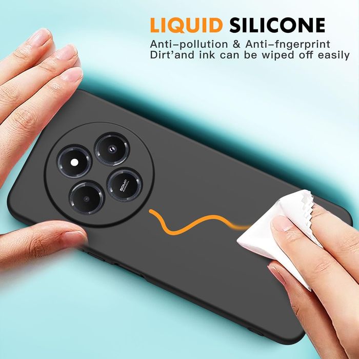 Etui Silicone Xiaomi Redmi 14C czarne