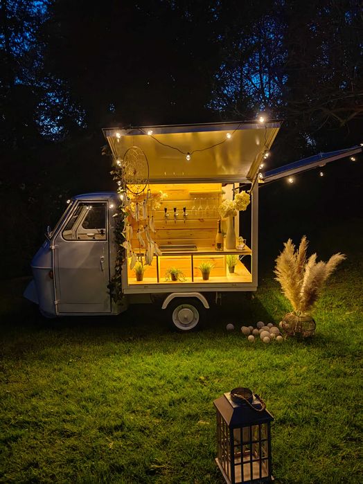 Prosecco Van | Drink Van | Bar mobilny | Piaggio Ape