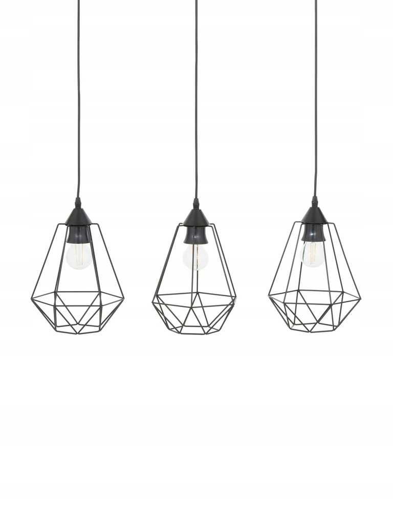 Lampa wisząca Westwing Wire 3 -punkty światła E27 DEL7LIT03-111