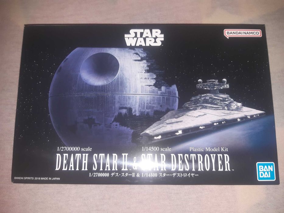 Star Wars Death Star II & Star destroyer Bandai