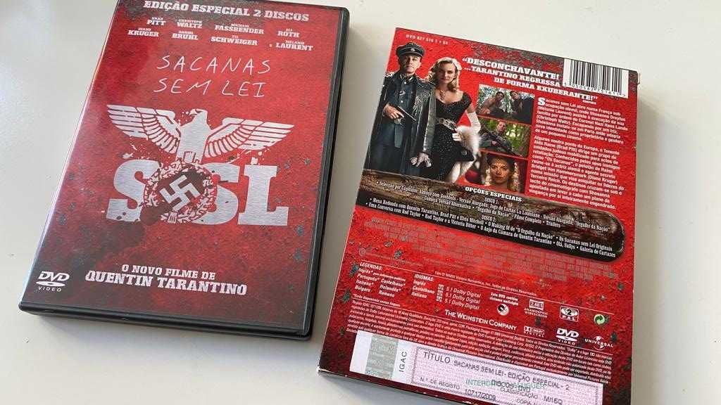 DVD - Sacanas sem Lei - Ed. Especial 2 Dvd Acção/Guerra 2009