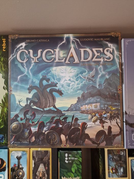 Cyklady edycja legendarna + monety / cyclades legendary edition