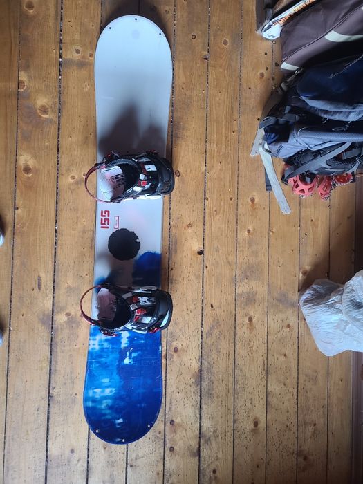 Продам сноуборд salomon с креплением forum