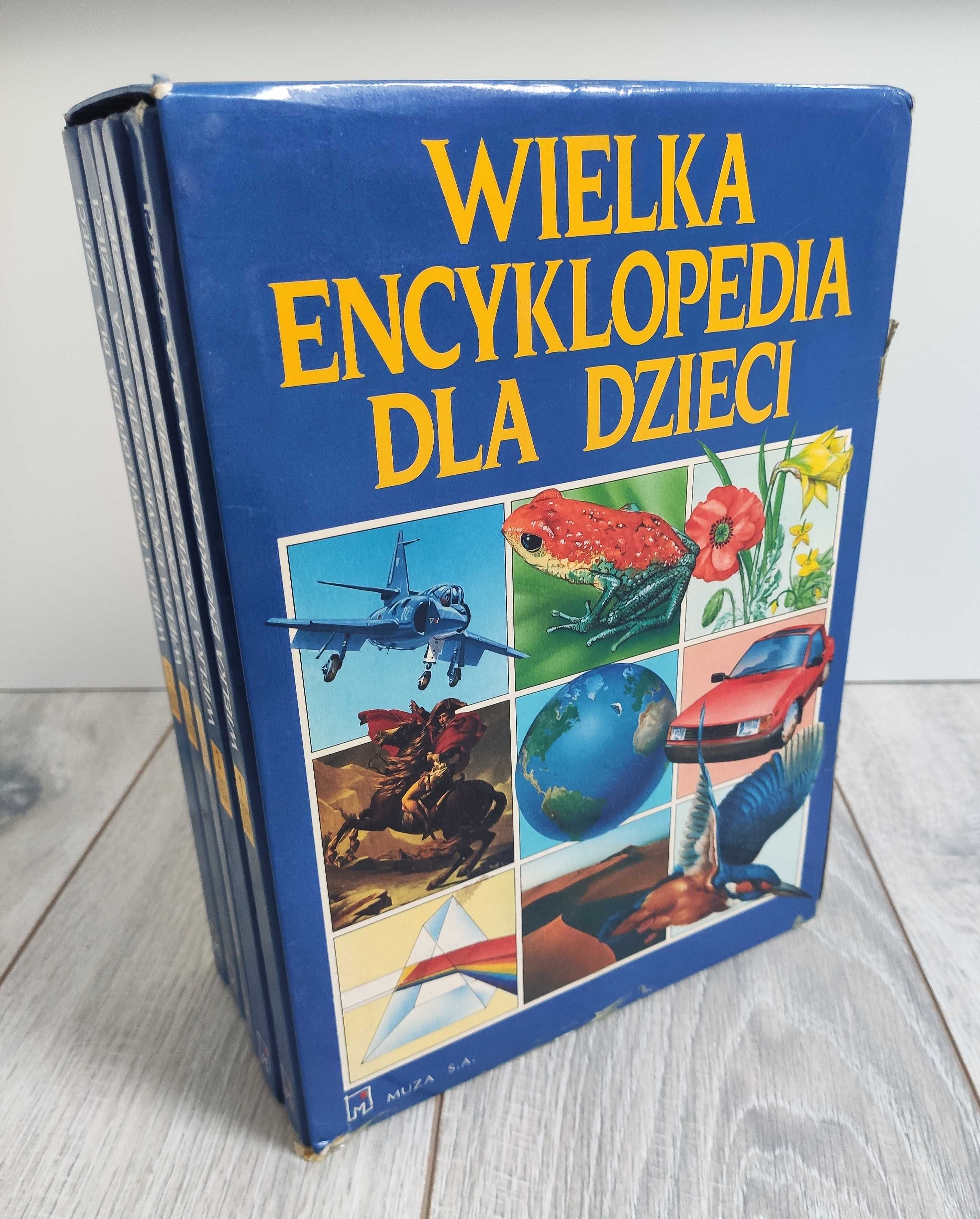 Wielka Encyklopedia Dla Dzieci Tom 1 2 3 4 5, Muza S. A. 1993