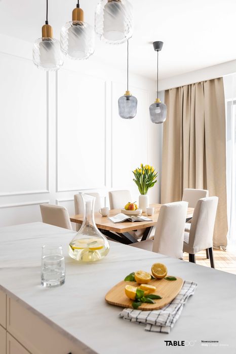 Stół dębowy z litego drewna loft rozkładany typ K Producent