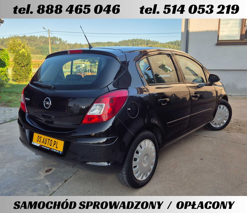 Opel Corsa D • 1.2 benzyna • 5 drzwi • KLIMATYZACJA • z Niemiec