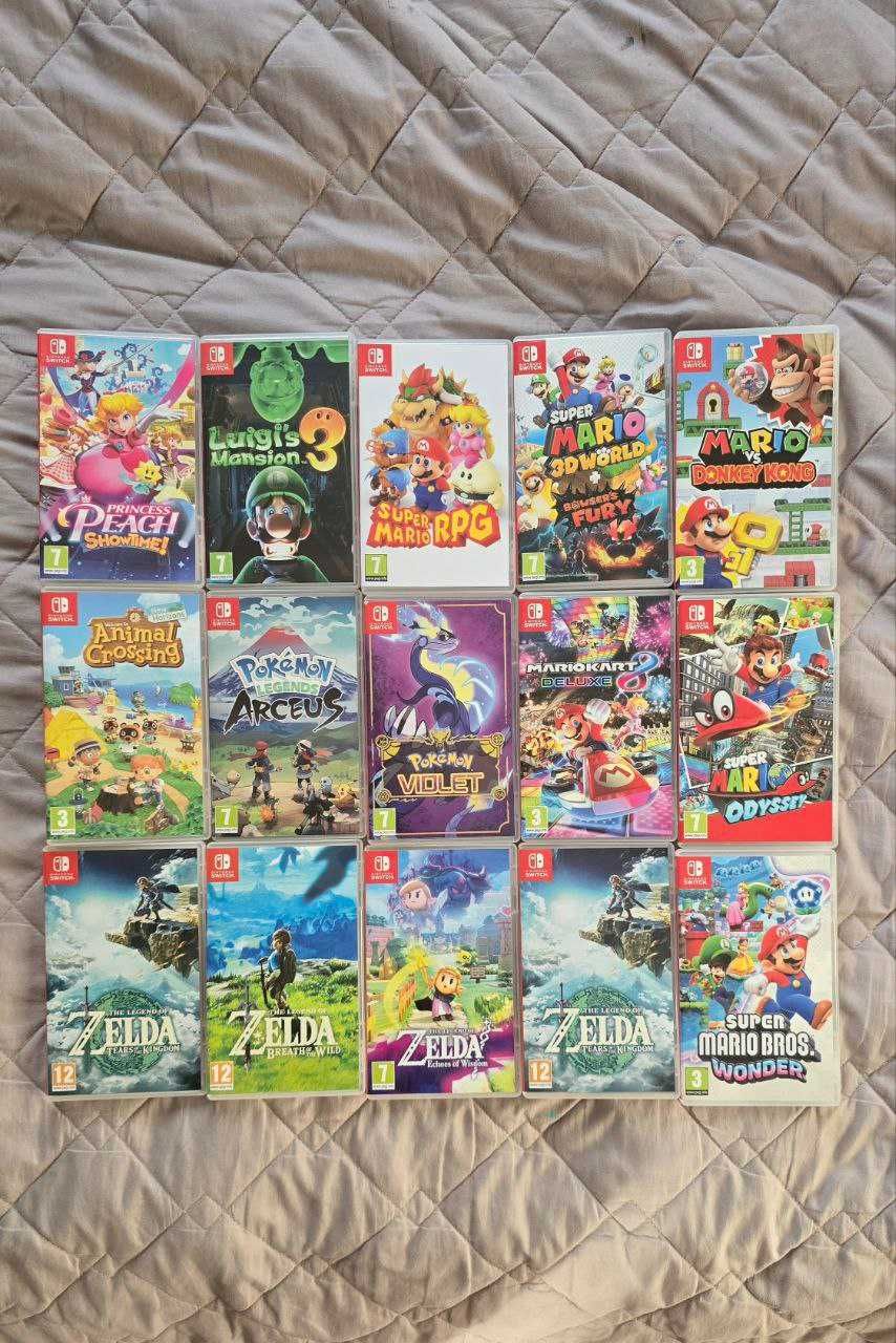 Pudełka do gier Nintendo Switch (DISPLAY)