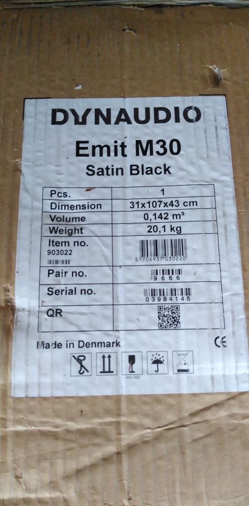 Dynaudio emit m30 czarne 40th lecie firmy