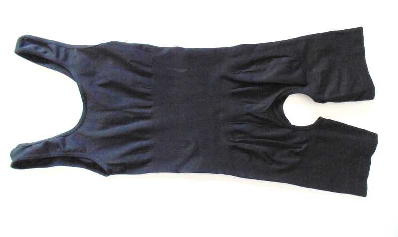 Czarne body wyszczuplające modelujące damskie S