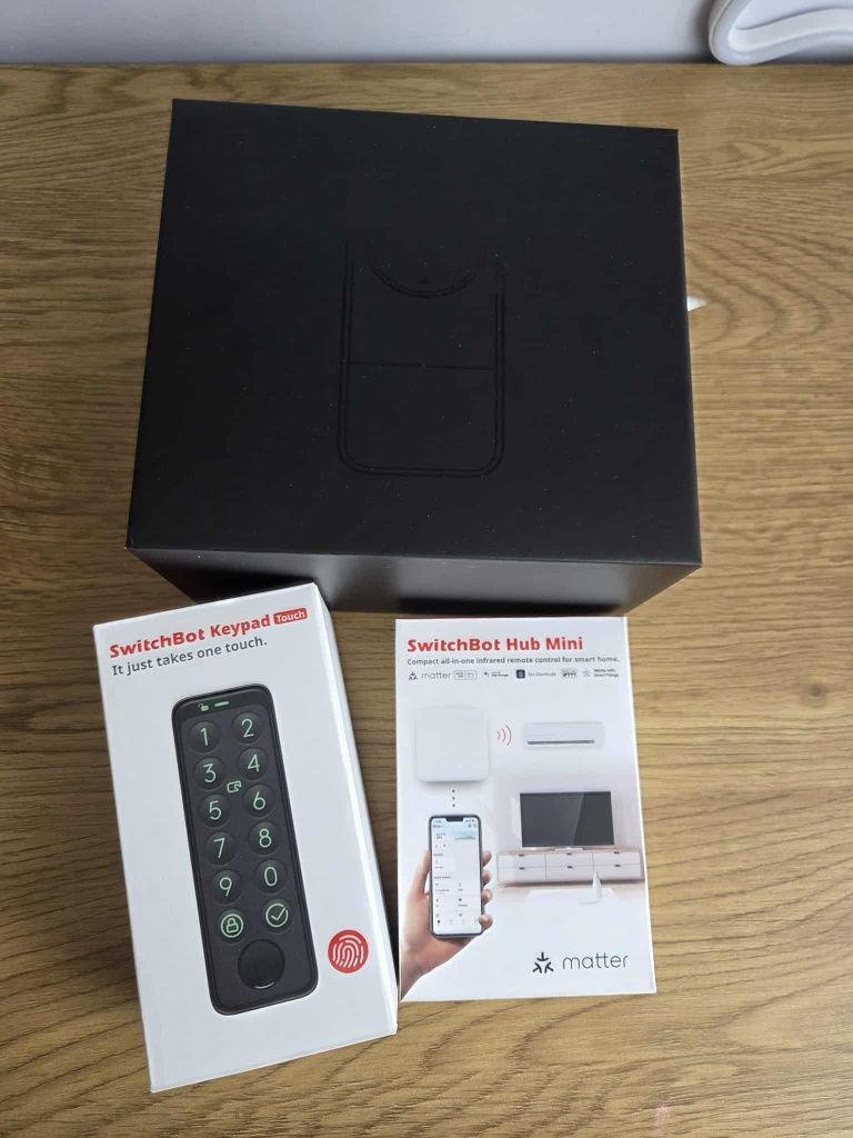 Inteligentny elektroniczny zamek dom smart Switchbot wifi smart