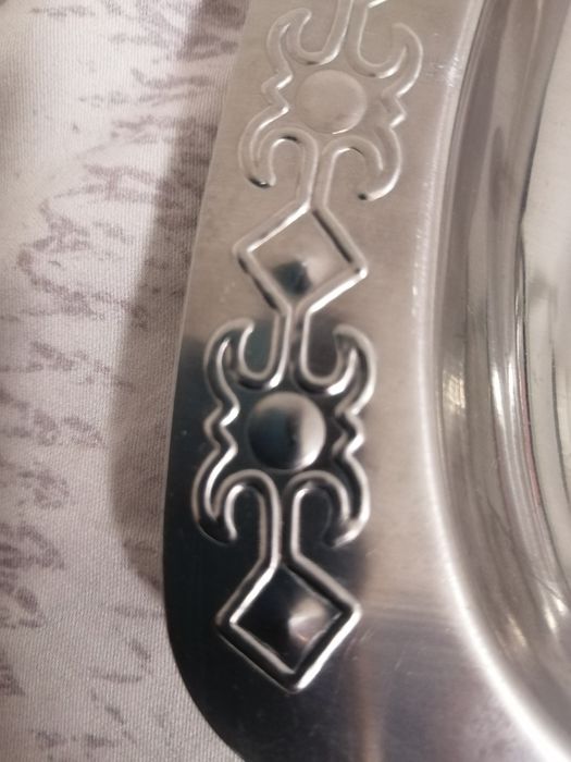 Поднос, тортовница нержавейка Cromargon WMF, таця