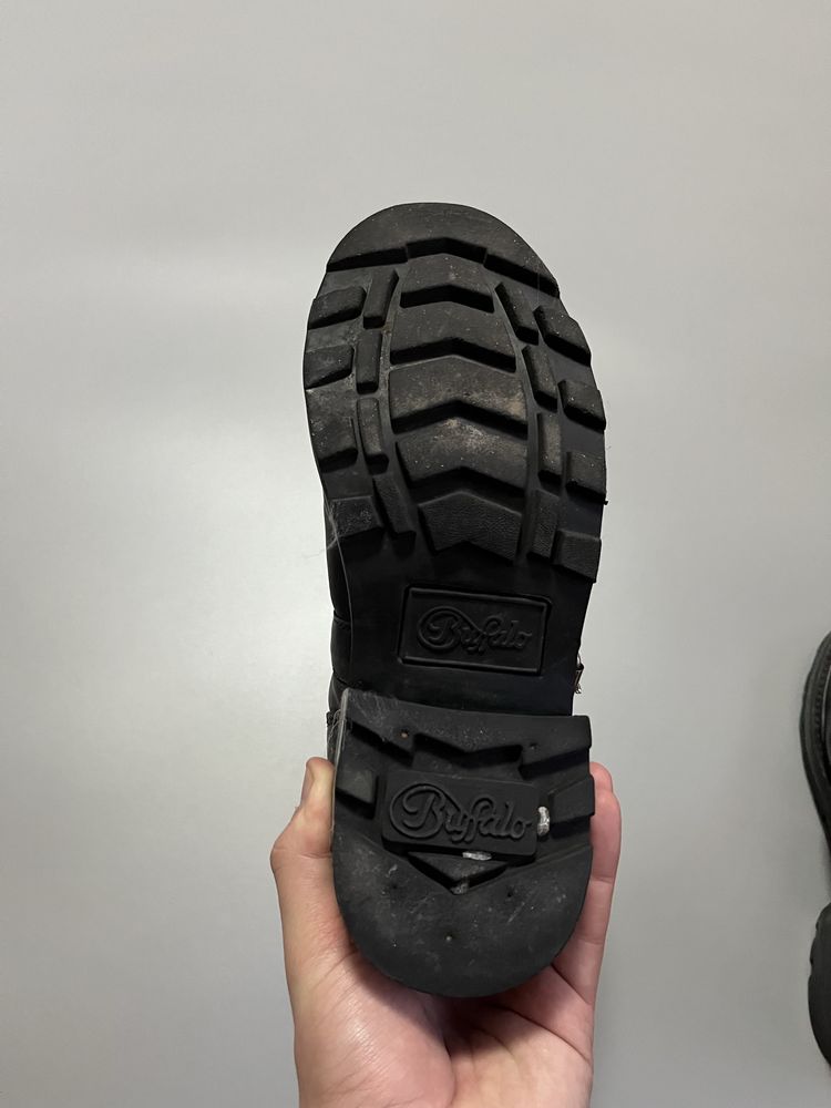 Сапоги buffalo gospher biker hi zip new rock 39(245cm)