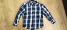 Koszula w kratę TOMMY HILFIGER Rozmiar 7 128 Długi rękaw
