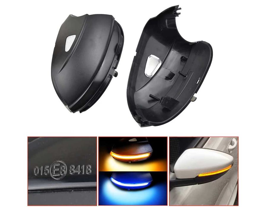 LED поворотники Volkswagen Passat Beetle Jetta Golf Polo Skoda Octavia