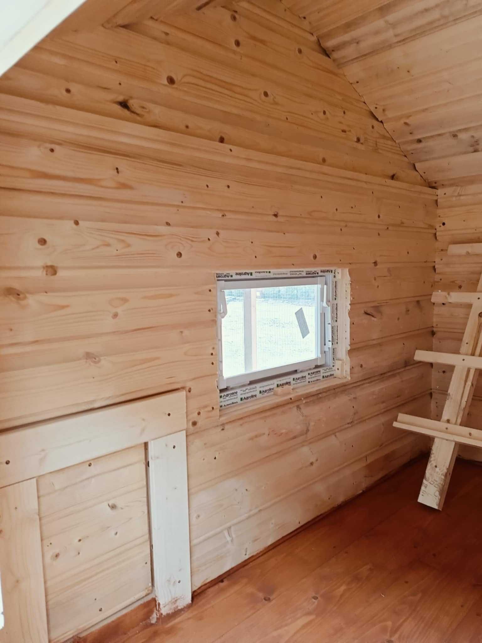 Kurnik 200x150x230h plus woliera 200x300 OCIEPLANY. od PRODUCENTA!!!