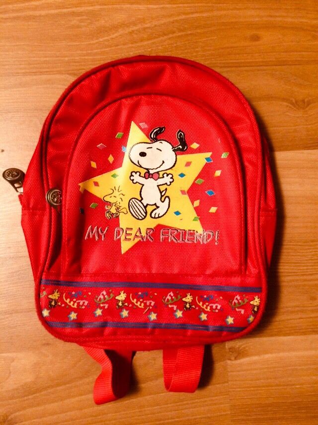Mochila do Snoopy