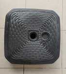 Baza pod parasol Prosperplast 390x390x130 mm.