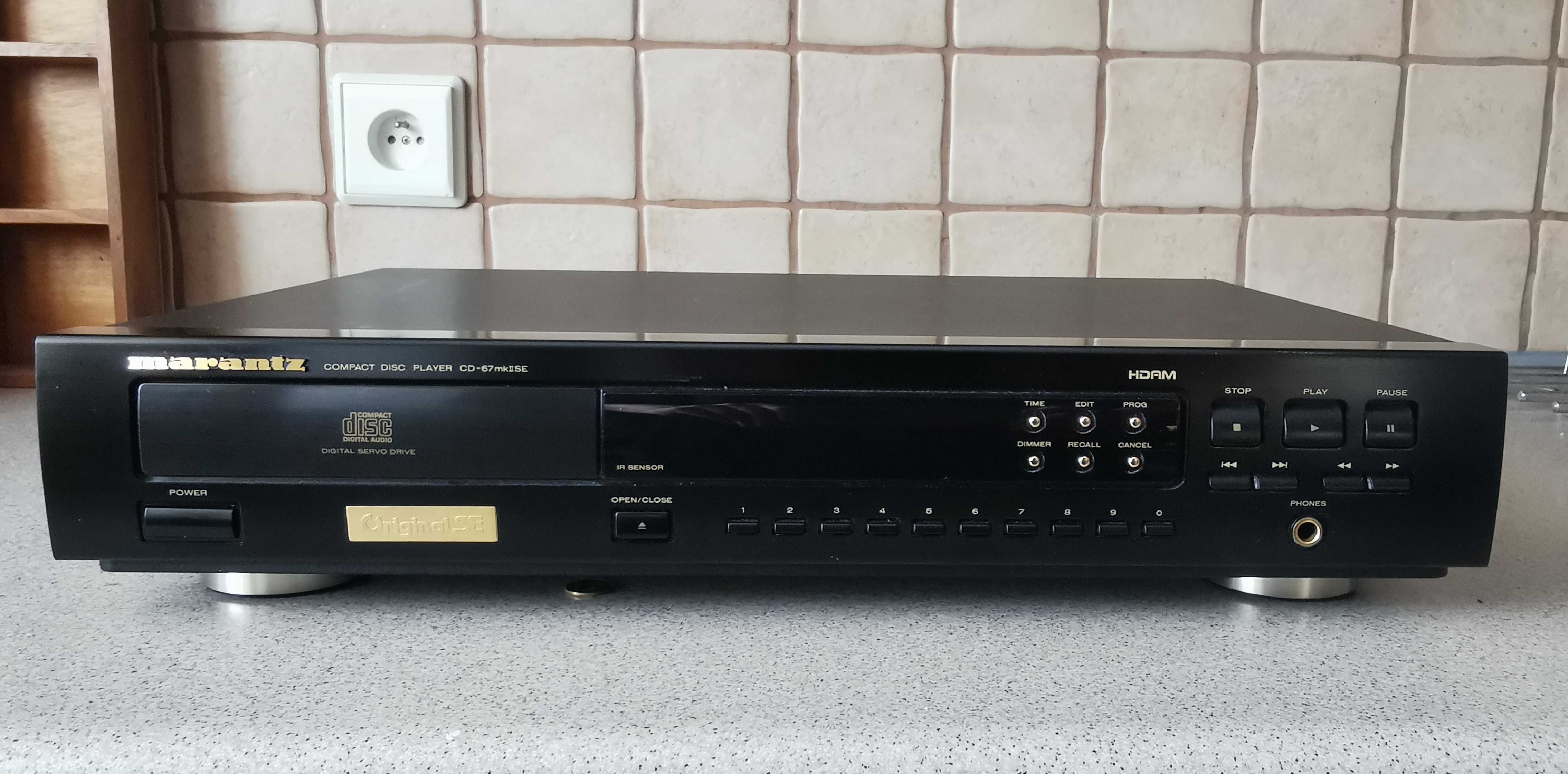 Odtwarzacz CD Marantz CD-67MKII czarny (Original SE)