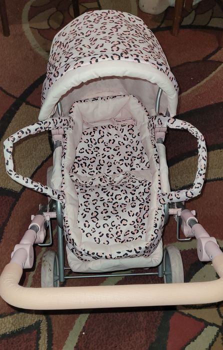 Коляска для кукол с переноской-автолюлька+ванночка