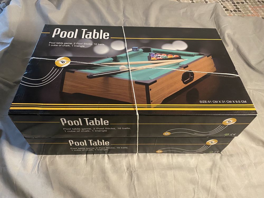 Pool Table - mini mesa de bilhar - última unidade