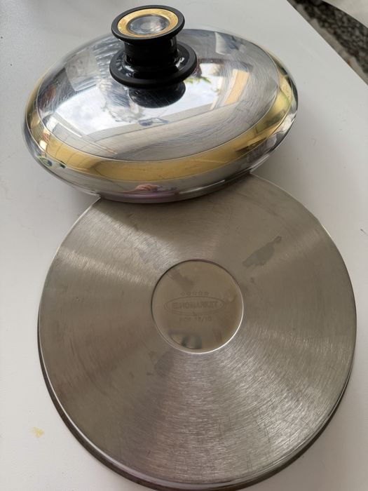 Fritadeira em inix 18/10 diametro 23 cm