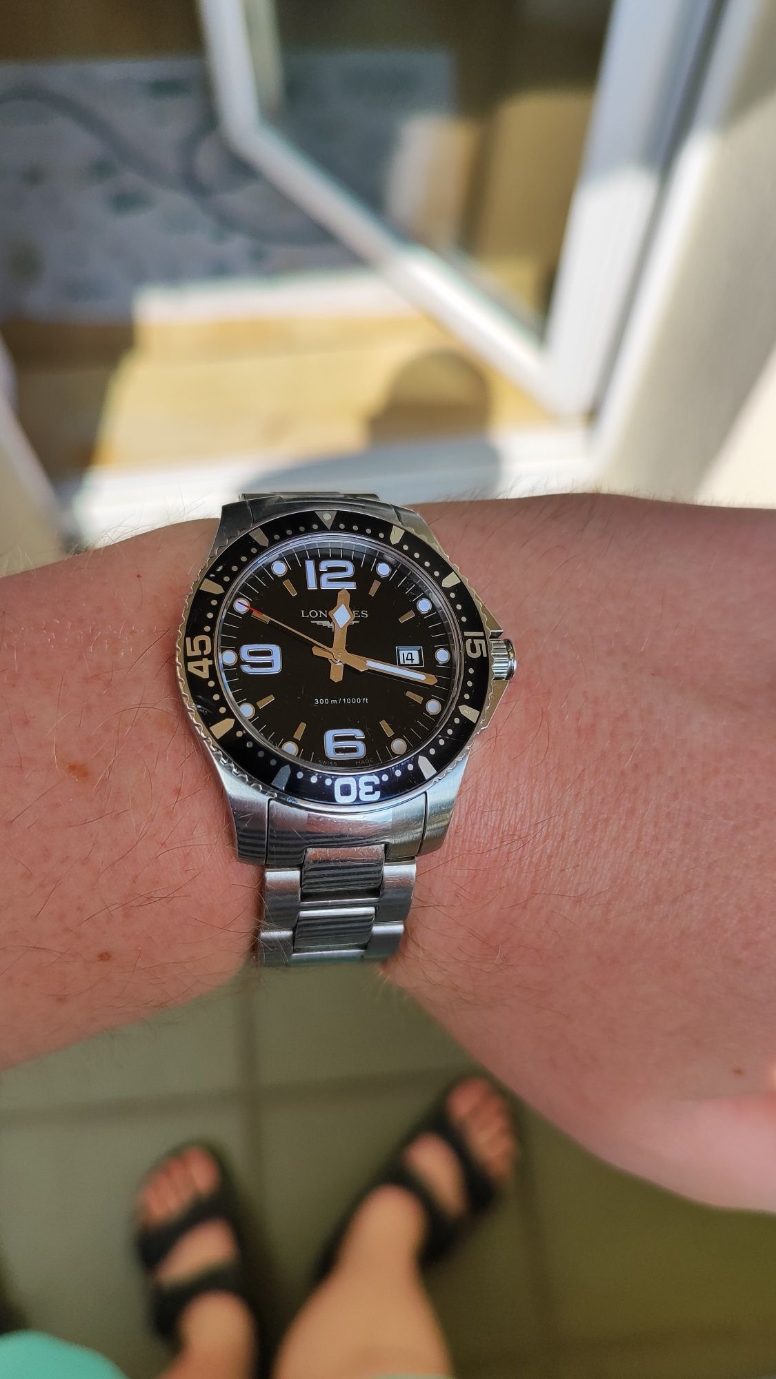 Longines HydroConquest L3.689.4 300m Full zestaw